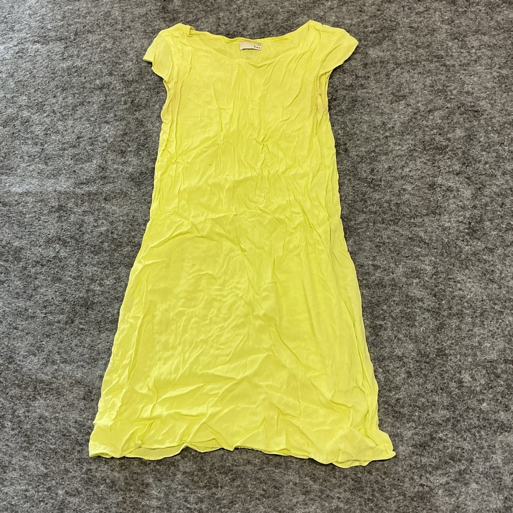 Wilfred Free Neon Yellow Lightweight Dress BBB